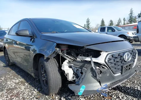 2020 Hyundai Ioniq Hybrid Blue z USA, uszkodzony, nr VIN KMHC65LC5LU238854